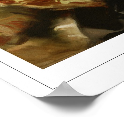 John Singer Sargent Zeding Art Poster #3 ポスター (角)