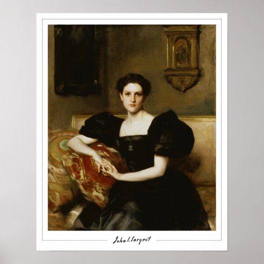 John Singer Sargent Zeding Art Poster #3 ポスター (正面)
