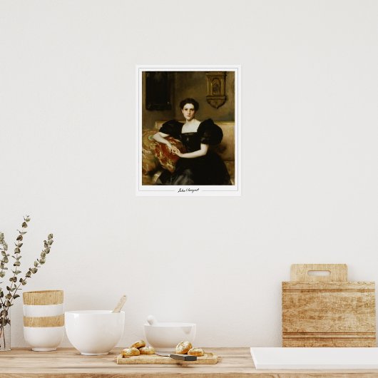 John Singer Sargent Zeding Art Poster #3 ポスター (キッチン)