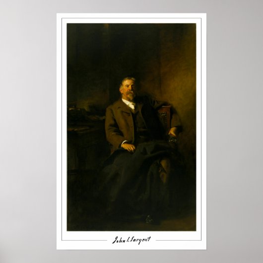 John Singer Sargent Zeding Art Poster #466-2 ポスター (正面)