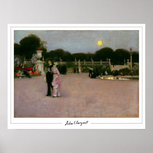 John Singer Sargent Zeding Art Poster #5-2 ポスター (正面)