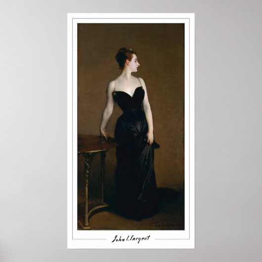 John Singer Sargent Zeding Art Poster #62-2 ポスター (正面)