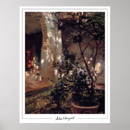 John Singer Sargent Zeding Art Poster #74-2 ポスター