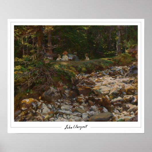 John Singer Sargent Zeding Art Poster #7 ポスター (正面)