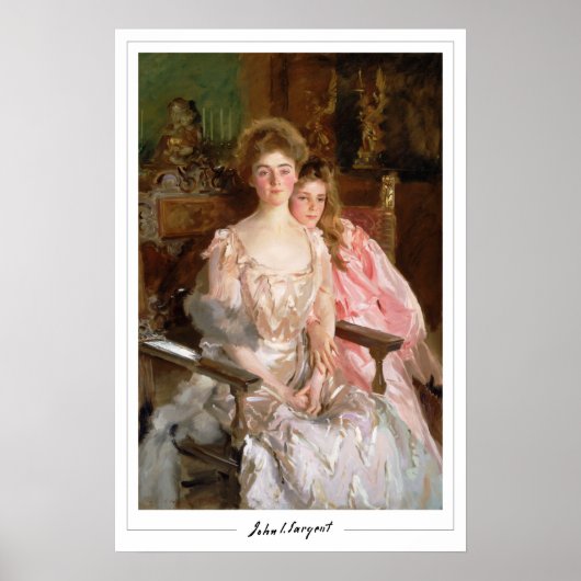 John Singer Sargent Zeding Art Poster #8-2 ポスター (正面)