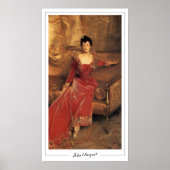 John Singer Sargent Zeding Art Poster #91-2 ポスター (正面)
