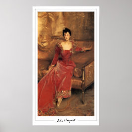 John Singer Sargent Zeding Art Poster #91-2 ポスター