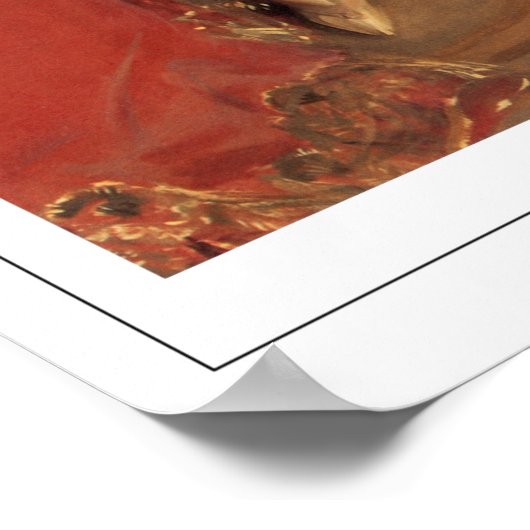 John Singer Sargent Zeding Art Poster #91-2 ポスター (角)