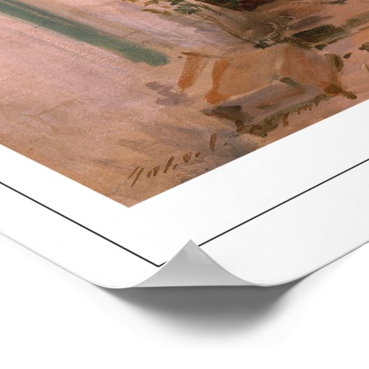 John Singer Sargent Zeding Art Poster #9 ポスター (角)