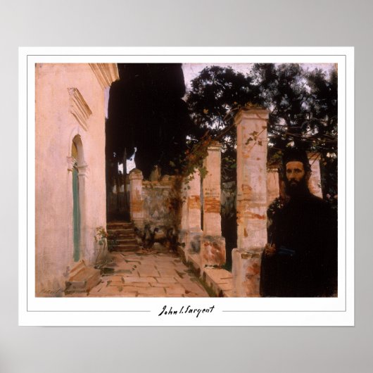 John Singer Sargent Zeding Art Poster #9 ポスター (正面)