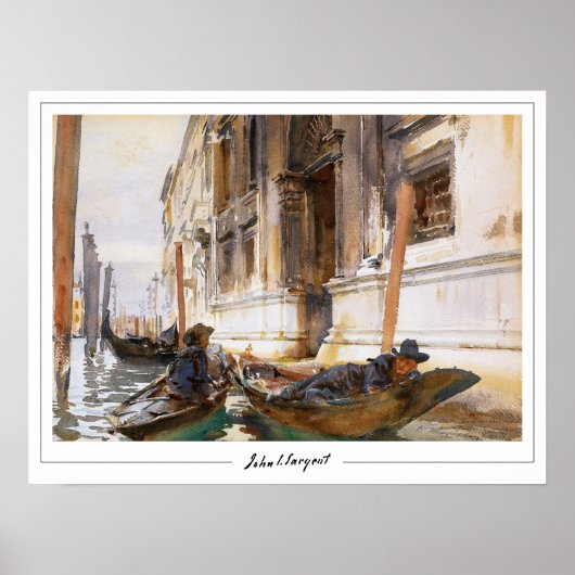 John Singer Sargent Zeding Art Poster #9-2 ポスター (正面)