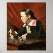 John Singleton Copley Boy With Squirrel ポスター (正面)