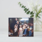 John Singleton Copley - Familement Copleyのポートレート ポストカード (スタンド正面)