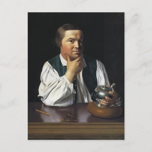 John Singleton Copley - Paul Vere ポストカード (正面)