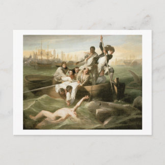 John Singleton Copley WatsonとShark ポストカード