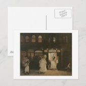 John Sloan, The Haymarket, Sixly Avenue ポストカード (正面/裏面)