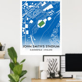 John Smith's Stadium Poster - Home of Huddersfield ポスター (ホームオフィス)