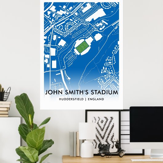 John Smith's Stadium Poster - Home of Huddersfield ポスター (ホームオフィス)