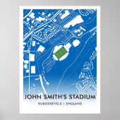 John Smith's Stadium Poster - Home of Huddersfield ポスター (正面)