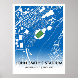 John Smith's Stadium Poster - Home of Huddersfield ポスター