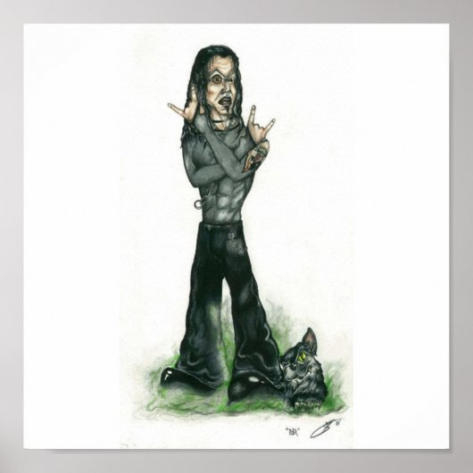 John Stelmachによる「PDR」 ポスター (正面)