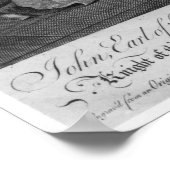 John Stuart、1763年ビュート伯爵3世 ポスター (角)