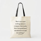 John Stuart Mill Quote-Tote トートバッグ (正面)