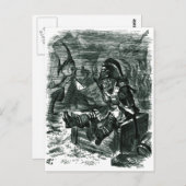 John Tenniel: Davy Jones Locker ポストカード (正面/裏面)