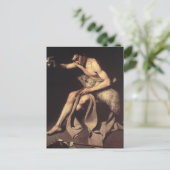 John the Baptist by Caravaggio Pustcard ポストカード (スタンド正面)