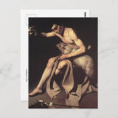 John the Baptist by Caravaggio Pustcard ポストカード (正面/裏面)