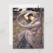 John Waterhouse - Boreas, 1903，アートワーク ポストカード (正面/裏面)