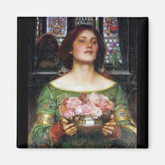 John Waterhouse - Gather Ye Rosebuds マグネット (正面)
