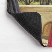 John Waterhouse - The Crystal Ball (詳細) マウスパッド (コーナー)