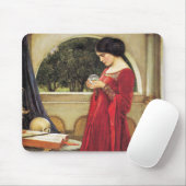 John Waterhouse - The Crystal Ball (詳細) マウスパッド (マウス)