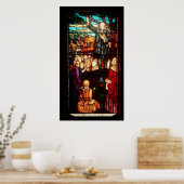 John Wesley  Preaching the Gospels in England ポスター (キッチン)