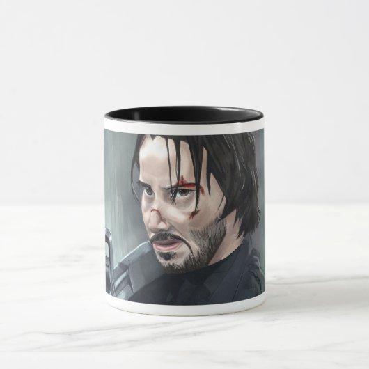 John Wick Fanart マグカップ (中央)