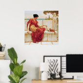 John William Godward - お気に入りの The ポスター (ホームオフィス)