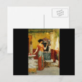 John William Godward – ブーケ ポストカード (正面/裏面)