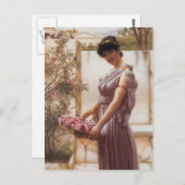 John William Godward – 金星の花 ポストカード (正面/裏面)