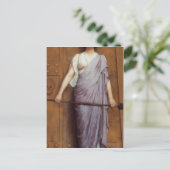 John William Godward – 門で ポストカード (スタンド正面)