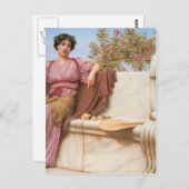 John William Godward – 静けさ ポストカード (正面/裏面)