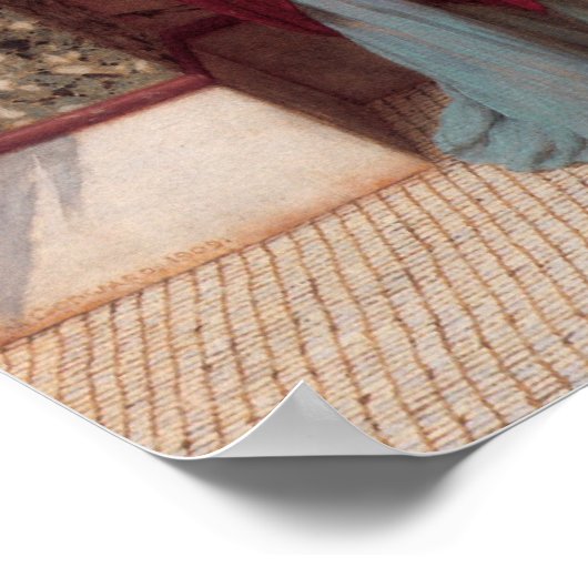 John William Godward - At the Thermae ポスター (角)