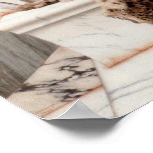 John William Godward - In the Days of Sappho ポスター (角)