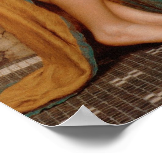 John William Godward - In the Tepidarium ポスター (角)