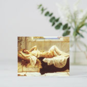 John William Godward - Liegende ポストカード (スタンド正面)