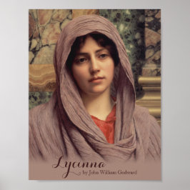 John William Godward Lycinna CC0201ビューティフルアート ポスター