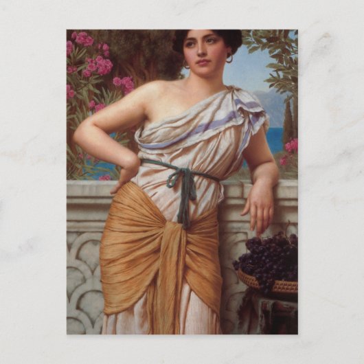 John William Godward - Reverie ポストカード (正面)