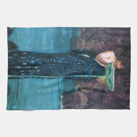 John William Waterhouse、嫉妬の循環 キッチンタオル (横)