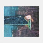 John William Waterhouse、嫉妬の循環 フリースブランケット (正面(横))