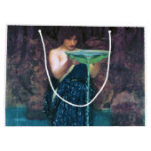 John William Waterhouse、嫉妬の循環 ラージペーパーバッグ (裏面)